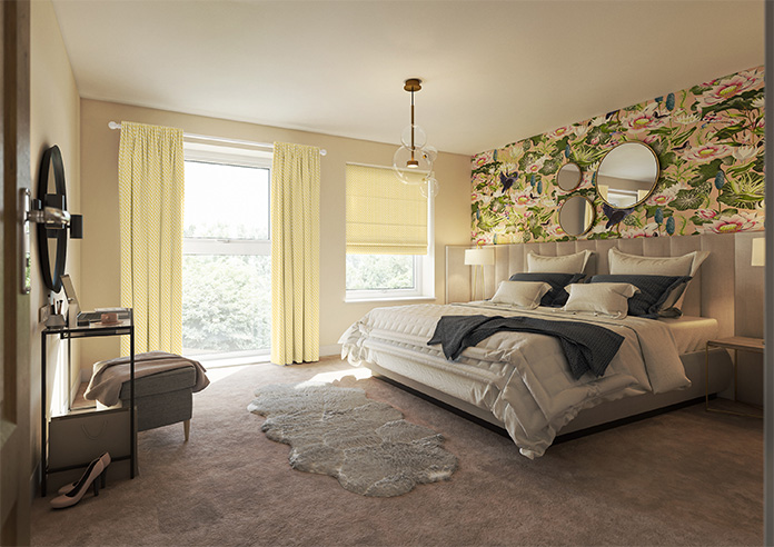 Jaipur, Mimosa - Made to Measure Curtains - Image 8